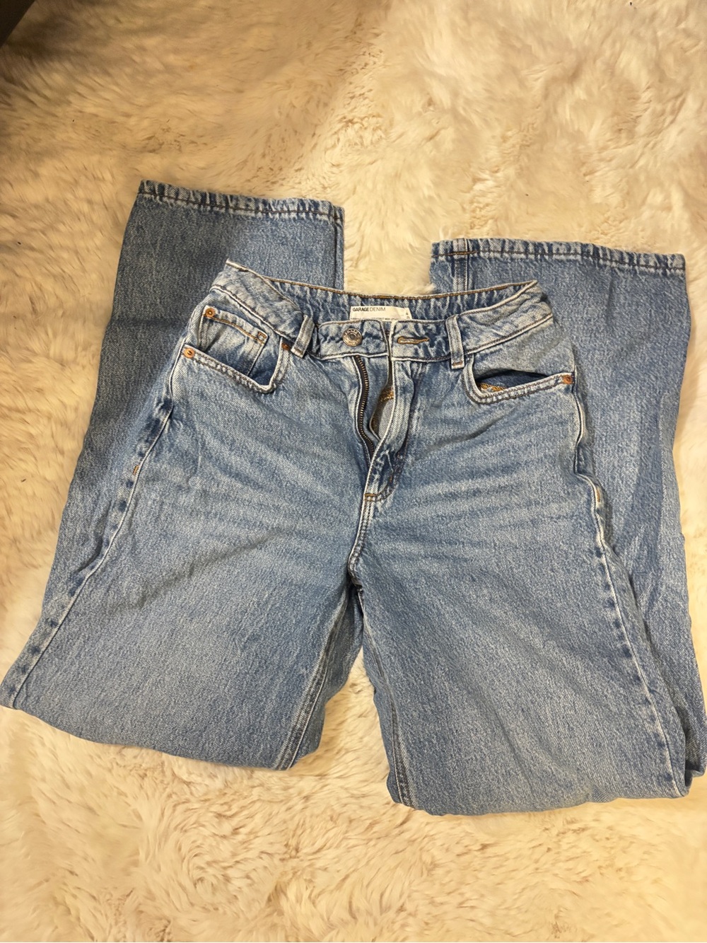 Garage clothing baggy wide leg jeans